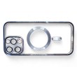 Чохол-накладка BeCover TPU Chrome Case MagSafe, для Apple iPhone 16 Pro Max, Sierra Blue (712087)