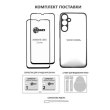Чохол-накладка Dengos Soft, для Samsung Galaxy A36 5G (SM-A366), захисне скло в комплекті, Black (DG-KM-140)