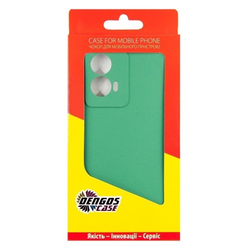 Чохол-накладка Dengos Soft, для Motorola Moto G24/Moto G24 Power, Mint (DG-TPU-SOFT-58)