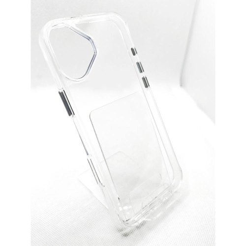 Чохол-накладка BeCover Space Case, для Apple iPhone 16, Transparancy (712106)