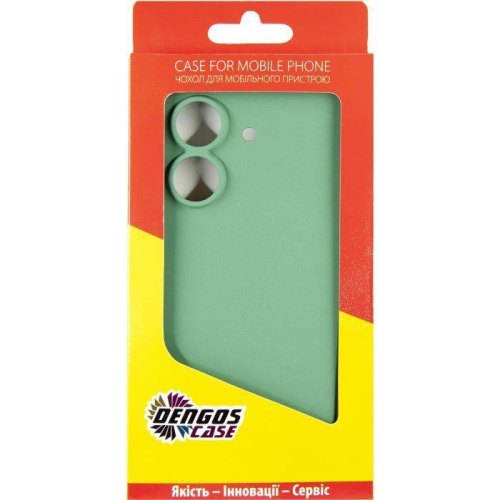 Чохол-накладка Dengos Soft, для Xiaomi Redmi 13C, Mint (DG-TPU-SOFT-55)