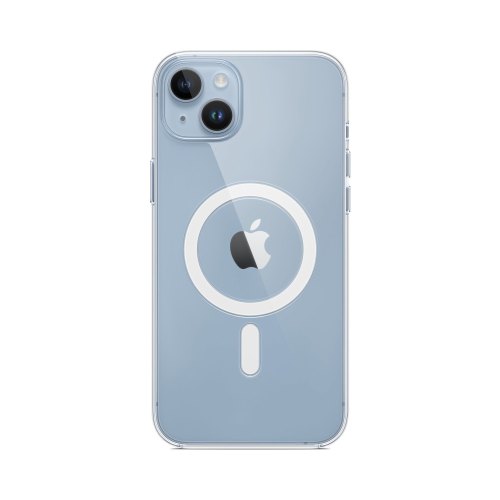 Чохол-накладка Apple Clear Case with MagSafe, для Apple iPhone 14 Plus, Transparent (MPU43)