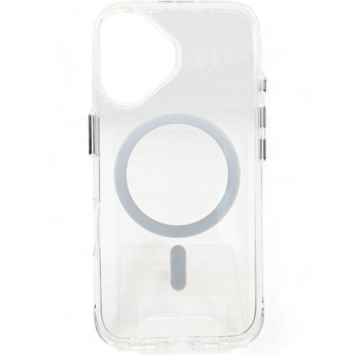Чохол-накладка BeCover Space Case MagSafe, для Apple iPhone 16, Transparancy (712102)