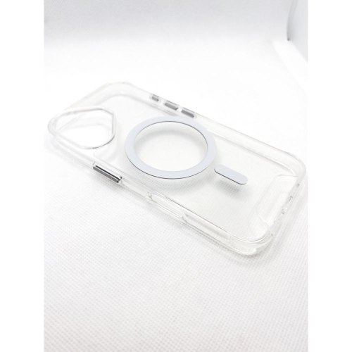 Чохол-накладка BeCover Space Case MagSafe, для Apple iPhone 16, Transparancy (712102)