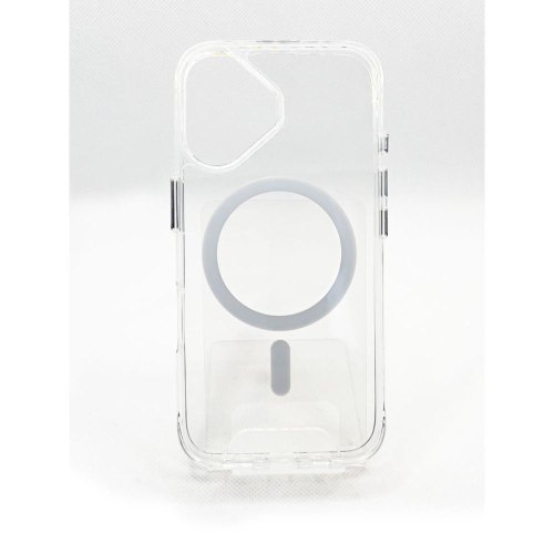 Чохол-накладка BeCover Space Case MagSafe, для Apple iPhone 16, Transparancy (712102)