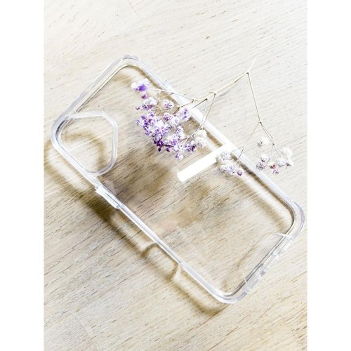 Чохол-накладка BeCover Space Case MagSafe, для Apple iPhone 16, Transparancy (712102)