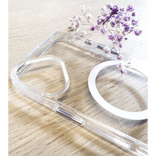 Чохол-накладка BeCover Space Case MagSafe, для Apple iPhone 16, Transparancy (712102)
