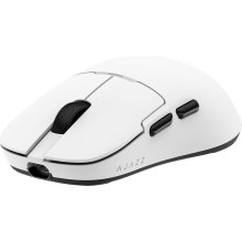 Миша бездротова, ігрова Ajazz AJ159P MC, Pixart 3311, Charging Dock, White (AJ159P-MC-W)
