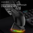 Миша бездротова, ігрова Ajazz AJ159P MC, Pixart 3311, Charging Dock, Black (AJ159P-MC-B)