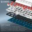 Клавіатура бездротова Gamepro Asgard Valhalla, механічна, 75% RGB (MK160W Pro)