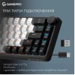 Клавіатура бездротова Gamepro Asgard Valhalla, механічна, 65% RGB (MK210B Pro)