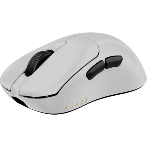 Миша бездротова, ігрова Ajazz AJ179PRO, Pixart 3395, 8K, Charging Dock, White (AJ179-PRO-W)