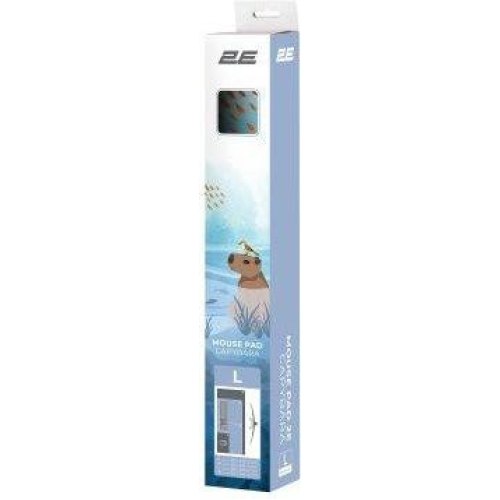 Килимок для миші 2E Capybarra, L, 800x400x2мм, синій (2E-PAD-L-CAPY-BLUE)