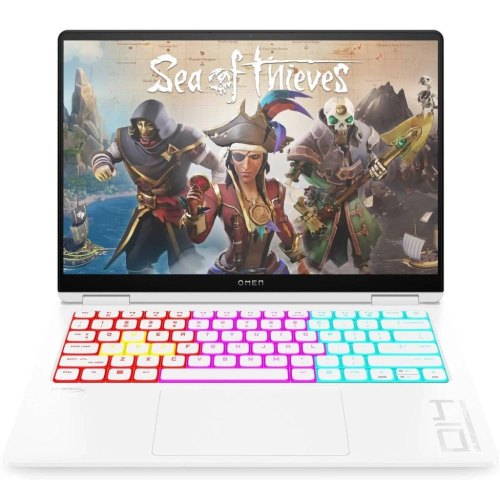 Ноутбук HP OMEN Transcend 14-fb1006ua, 14 OLED/Intel Core Ultra 7 255H/32GB/SSD 1TB/GeForce RTX 5060, 8GB/Win11/білий (C3US3EA)