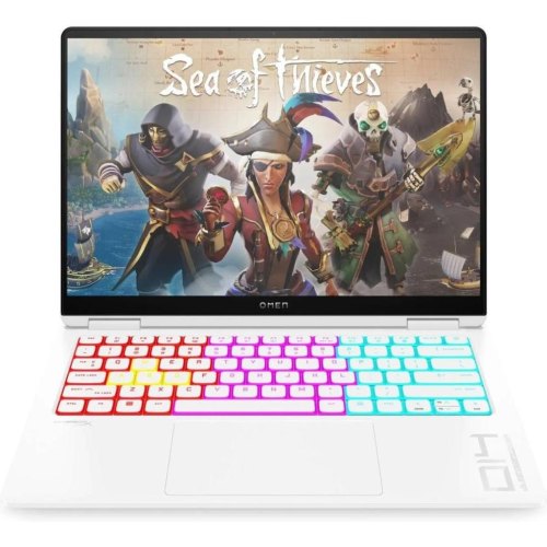 Ноутбук HP OMEN Transcend 14-fb1004ua, 14 OLED/Intel Core Ultra 9 285H/32GB/SSD 1TB/GeForce RTX 5070, 8GB/DOS/білий (C3UL4EA)