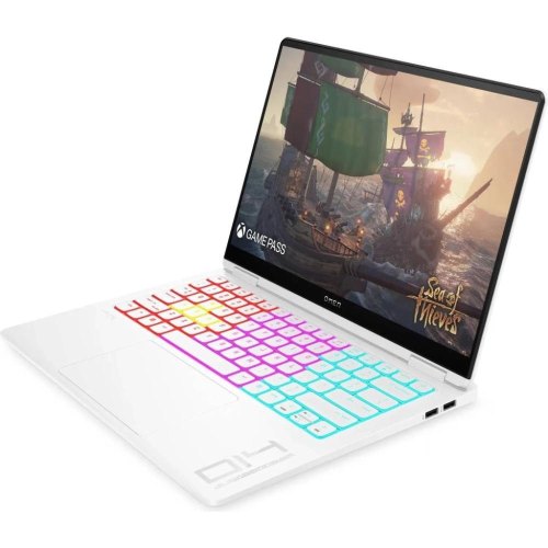 Ноутбук HP OMEN Transcend 14-fb1004ua, 14 OLED/Intel Core Ultra 9 285H/32GB/SSD 1TB/GeForce RTX 5070, 8GB/DOS/білий (C3UL4EA)