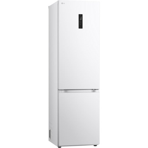 Холодильник LG GW-B509FVFW, нижня морозильна камера, дисплей