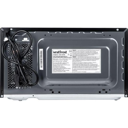 Мікрохвильова піч Vestfrost VMO720BD, 20л, 700Вт, механічне керування