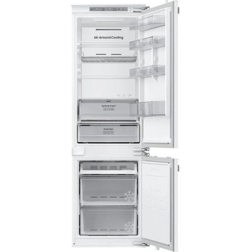 Холодильник вбудований Samsung BRB70F26C1F0UA, 264л, А+, Optimal Fresh, винна полиця
