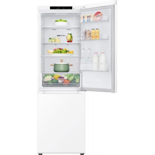 Холодильник LG GW-B459FVLW,  нижня морозильна камера, дисплей, А++