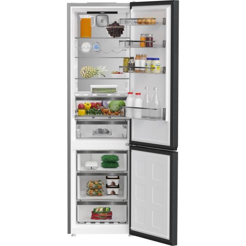 Холодильник Whirlpool WHK 26402 XBR4U, холодильник 249л, нижня морозильна камера 106л, електронне керування, Dual No Frost