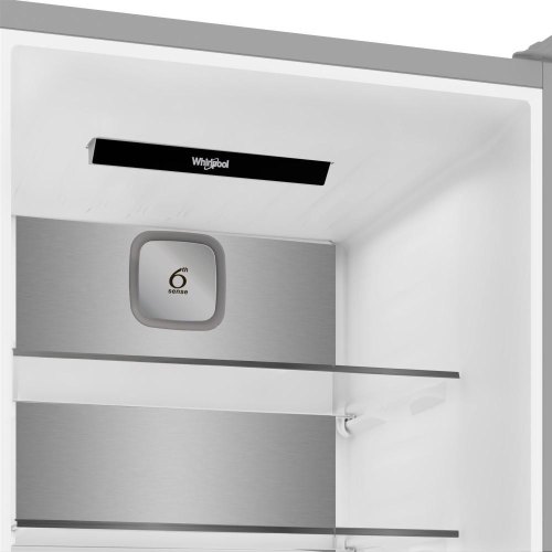 Холодильник Whirlpool WHK 26402 XBR4U, холодильник 249л, нижня морозильна камера 106л, електронне керування, Dual No Frost