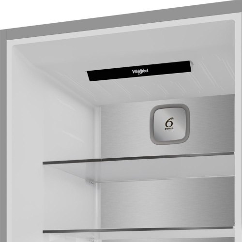 Холодильник Whirlpool WHK 26402 XBR4U, холодильник 249л, нижня морозильна камера 106л, електронне керування, Dual No Frost