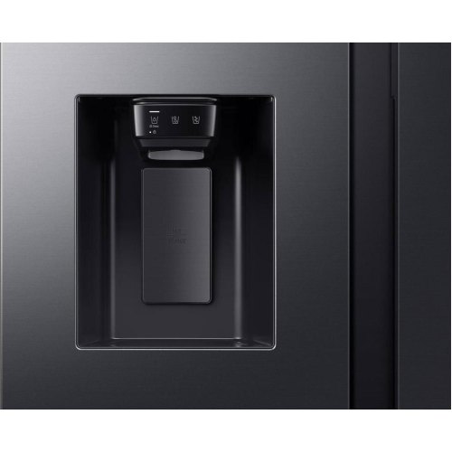 Холодильник Samsung RS70F65K1FUA, загальний об'єм 635л, холодильник 417л, морозильна камера 218л, дисплей, електронне керування, Wi-Fi