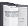 Холодильник Samsung RS70F65K1FUA, загальний об'єм 635л, холодильник 417л, морозильна камера 218л, дисплей, електронне керування, Wi-Fi