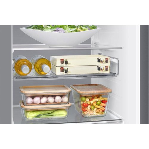 Холодильник Samsung RS80F65K2TUA, загальний об'єм 617л, холодильник 415л, морозильна камера 202л, дисплей, сенсорне керування