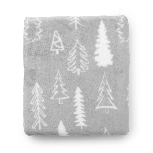 Плед Ardesto Christmas Flannel, 160х200см, 100% поліестер, ялинки (ART0110PB)