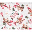 Скатертина Ardesto Christmas Gingerbread, 120х140см, 100% поліестер, червона (ART07HG)