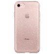 Чохол-накладка Spigen Liquid Crystal Glitter, для Apple iPhone 8/7, Rose Quartz (042CS21419)