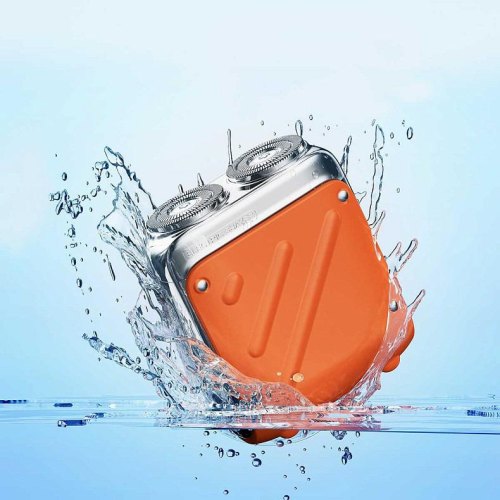 Електробритва роторна Metz Traveller Shaver with Bag, Orange (MZXZ021-OR)