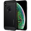 Чохол-накладка Spigen Rugged Armor, для Apple iPhone XS Max, Matte Black (065CS25125)