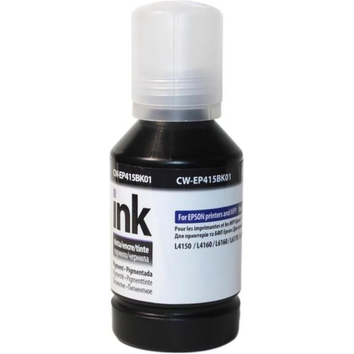 Чорнила пігментні ColorWay, для Epson EP415BK L4150/4160/6160/6170, 127мл, Black Pigment (CW-EP415BK01)