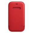 Чохол Apple Leather Sleeve with MagSafe, для Apple iPhone 12/iPhone 12 Pro, Red (MHYE3)