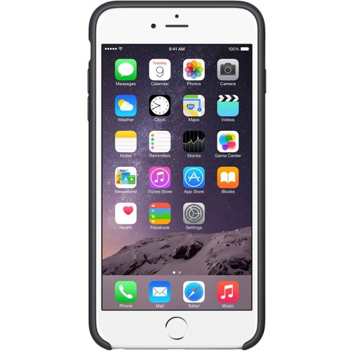 Чохол-накладка Apple Silicone Case, для iPhone 6 Plus/iPhone 6S Plus, Black (MGR92)