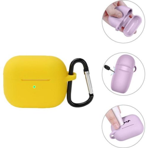 Чохол для навушників BeCover, для Apple AirPods (3nd Gen), Yellow (707233)