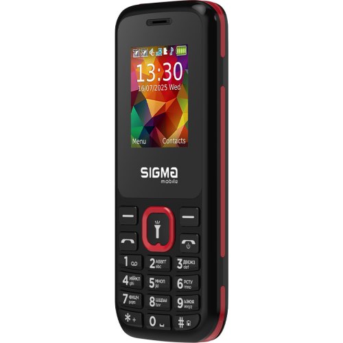 Мобiльний телефон Sigma mobile X-style 171 Mini Dual Sim, Black/Red