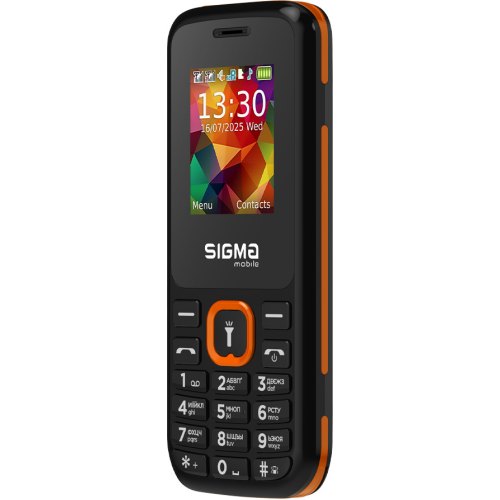Мобiльний телефон Sigma mobile X-style 171 Mini Dual Sim, Black/Orange