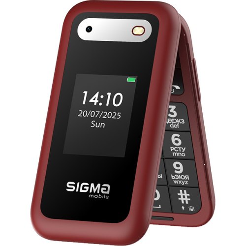 Мобiльний телефон Sigma mobile X-style 281 Clik Dual Sim, Red