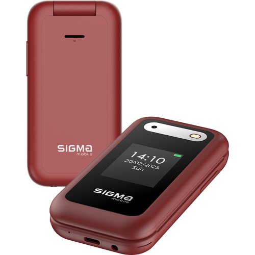 Мобiльний телефон Sigma mobile X-style 281 Clik Dual Sim, Red