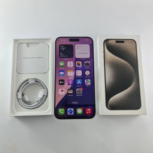 Смартфон Apple iPhone 15 Pro Max 512 GB Natural Titanium USED **