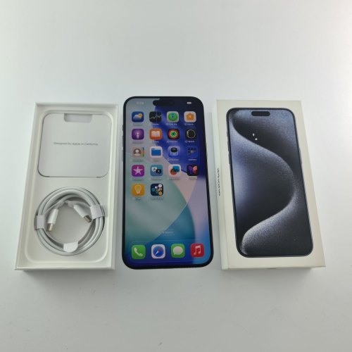 Смартфон Apple iPhone 15 Pro Max 256 GB Blue Titanium USED **