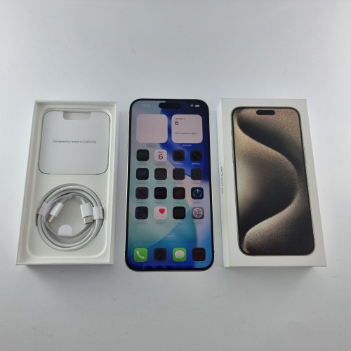 Смартфон Apple iPhone 15 Pro Max 256 GB Natural Titanium USED **