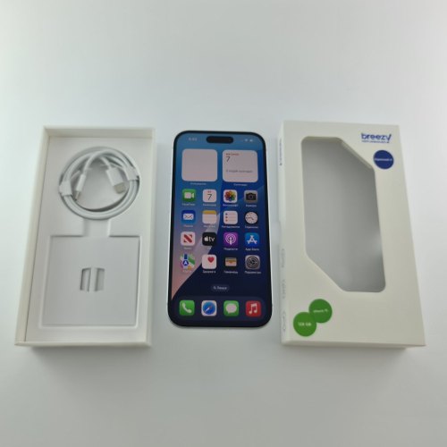 Смартфон Apple iPhone 15 128 GB Blue USED **