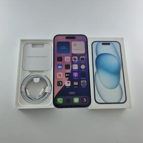 Смартфон Apple iPhone 15 128 GB Blue USED **