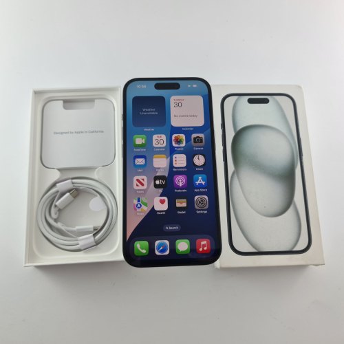 Смартфон Apple iPhone 15 256 GB Black USED **