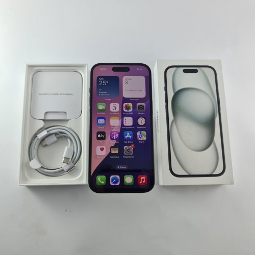 Смартфон Apple iPhone 15 128 GB Black USED **